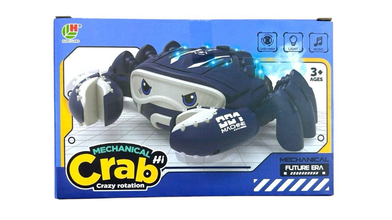 Robot Crab TToys_3381-17 Crazy Rotation, 3 yaş+