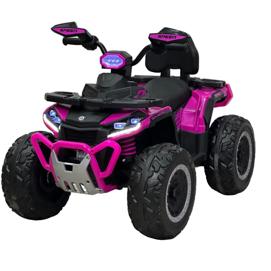 Uşaq elektrikli avtomobil SPEED SPORT4x4- 009 azr0181 çəhrayı/qara