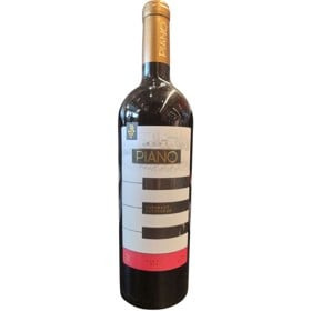 Qırmızı şərab Piano, 12.5%, 750 ml