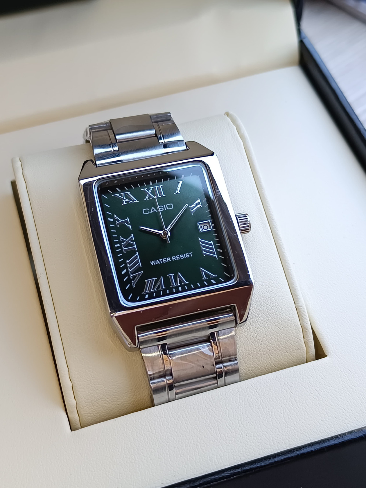 Kişi qol saatı 55277ea Silver/Green