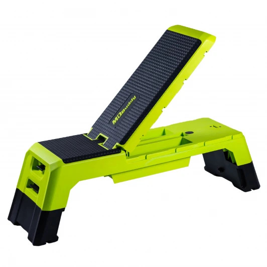Step-platforma MD Buddy MD1719, qara, 122x31x36 sm