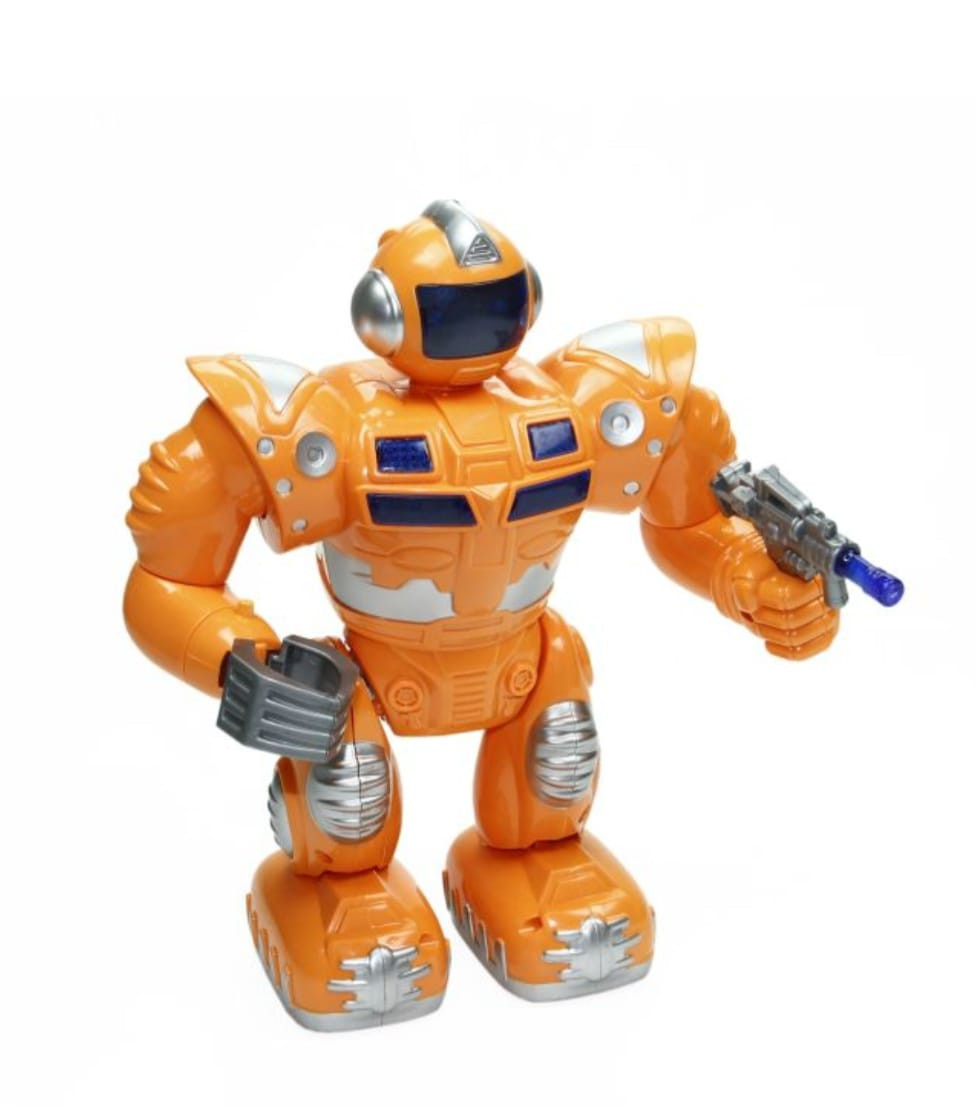 Robot-transformer Döyüş P09, narıncı, 6+ yaş