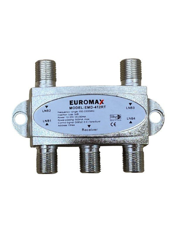 Çevirici Euromax EMD-412RT Switch DiSEqC 2.0