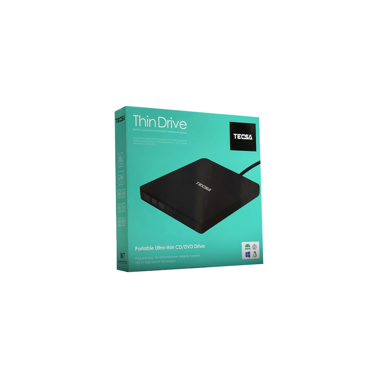 DVD pleyer Tecsa ThinDrive