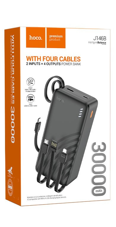 Xarici akkumulyator Hoco J146B 30000 mAh