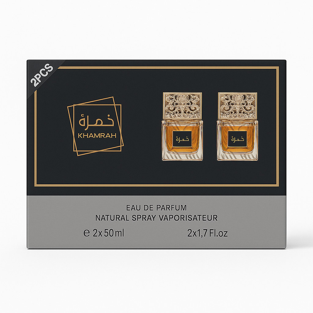 Khamrah uniseks ətir dəsti, 2x50ml