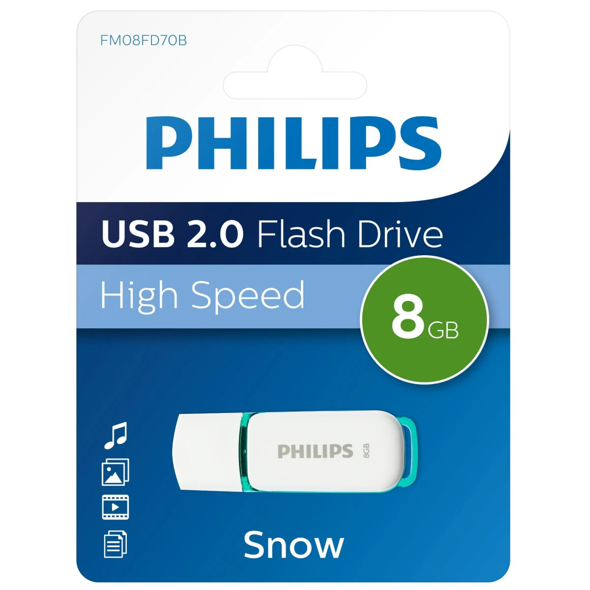 Fleşkart Philips Snow 8GB USB 2.0