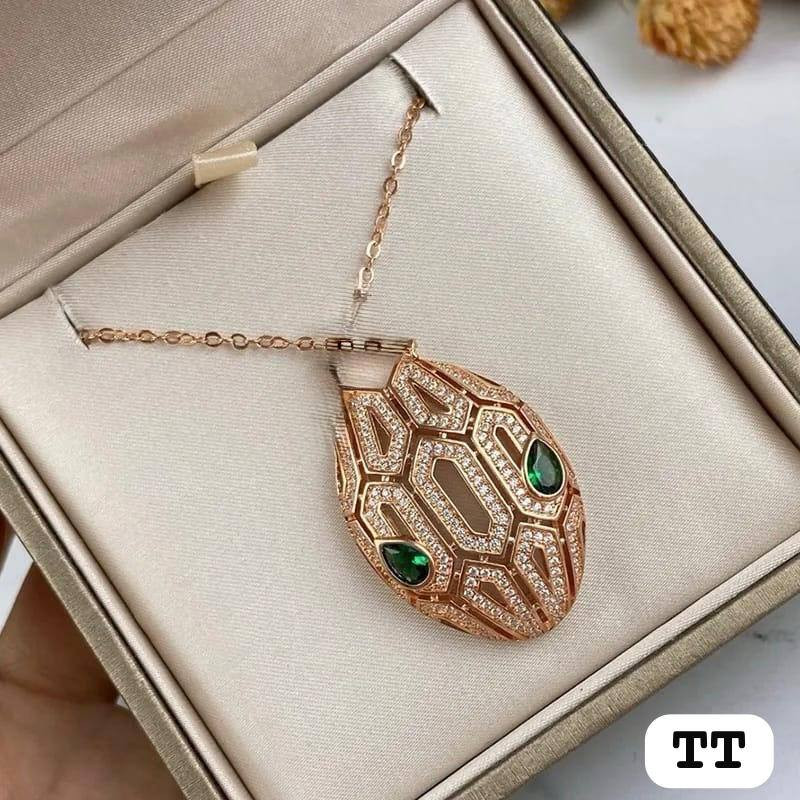 Kulonlu zəncir Luxeoria Serpentina Glow, qızılı