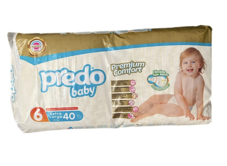 Uşaq bezləri Predo Premium Comfort №6, 15+ kq, 40 əd