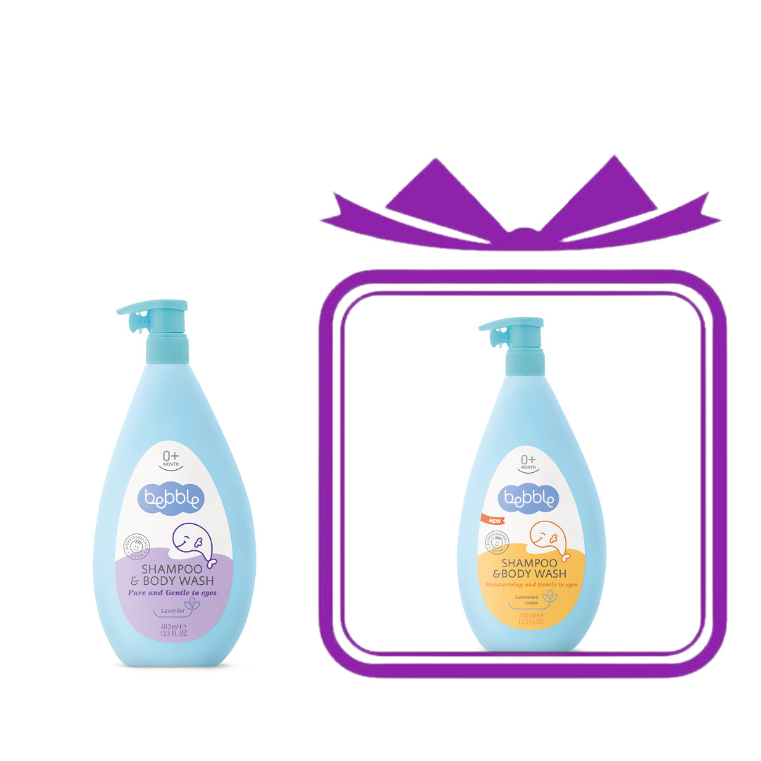 Şampun Bebble Lavanda 400 ml + hədiyyə şampun Bebble Çobanyastığı 400 ml