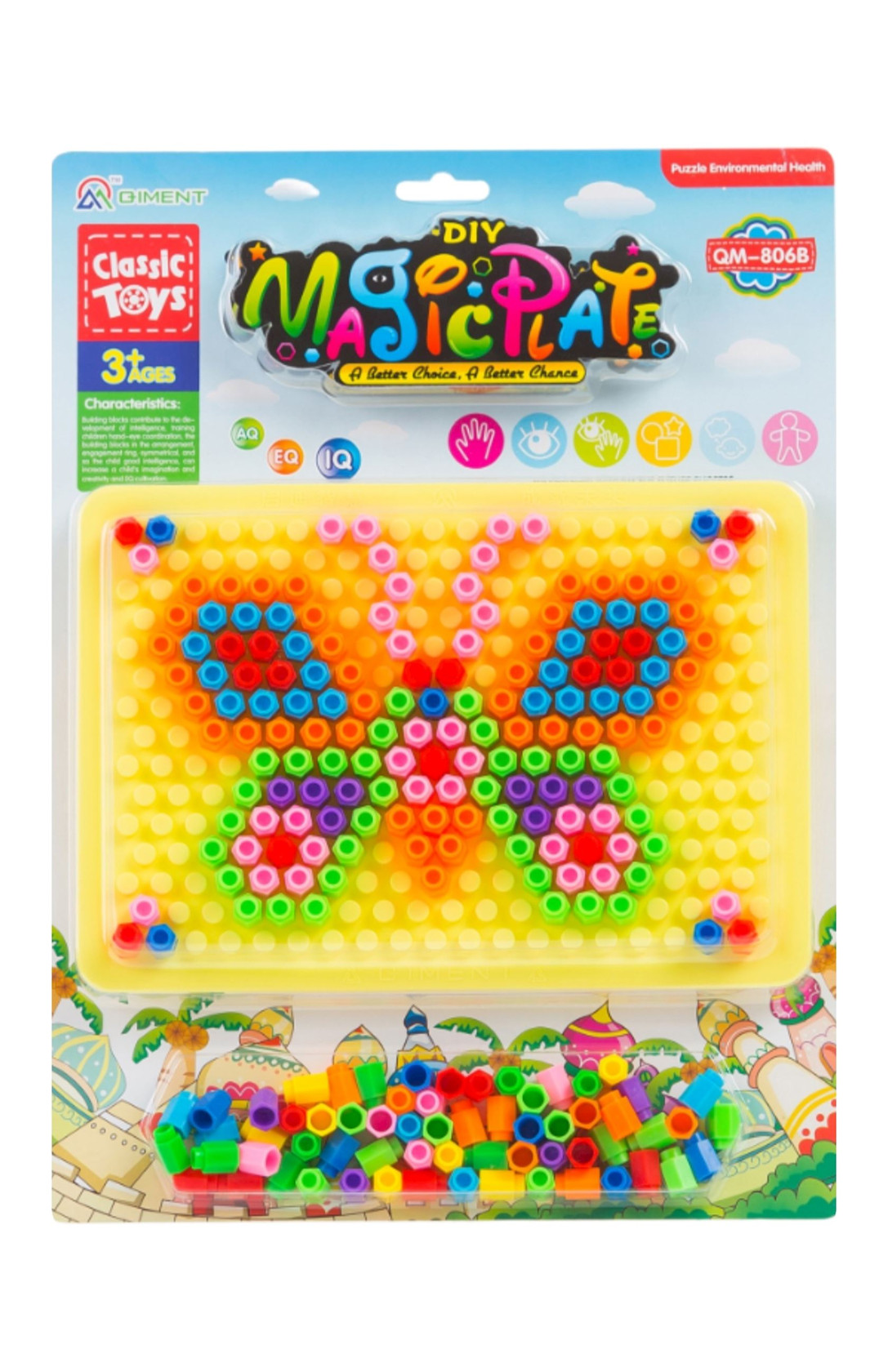 Mozaika L20251556-7, 3 yaş, plastik