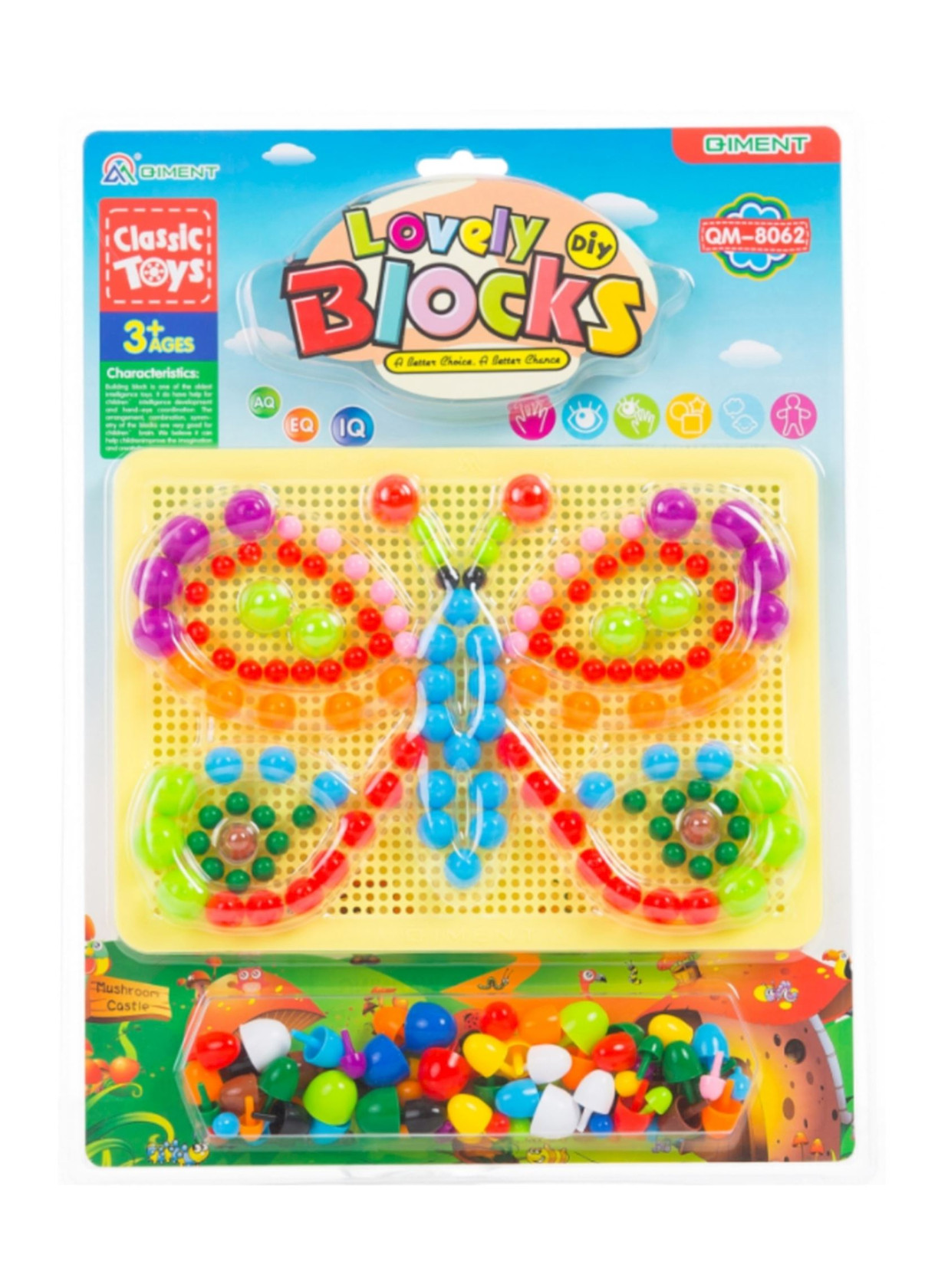 Mozaika L20251556-12, 3 yaş, plastik