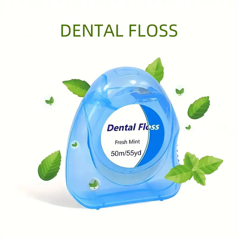 Diş sapı Dental Floss Fresh Mint, 50 m
