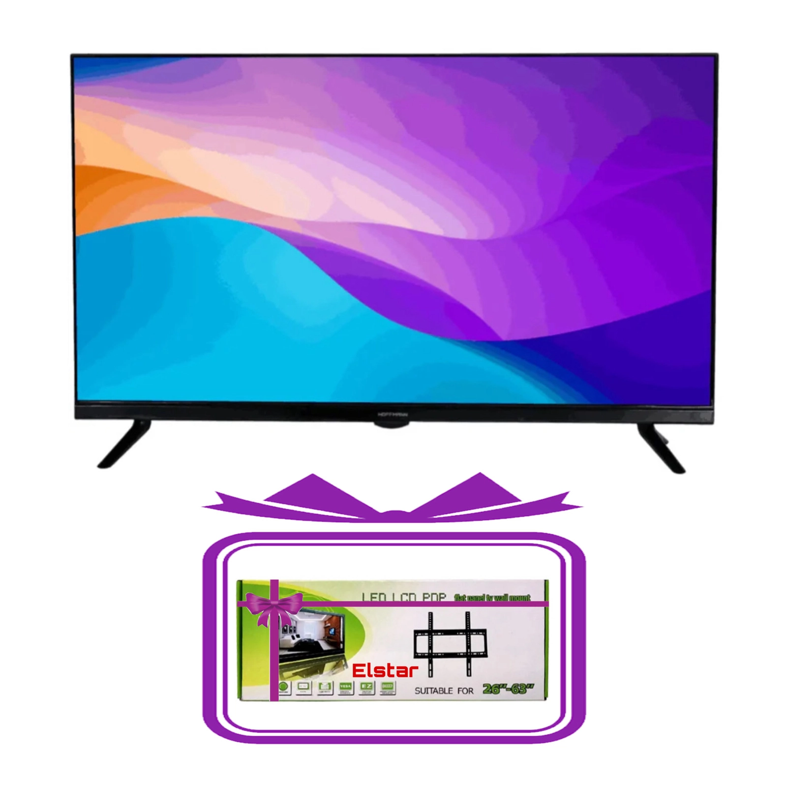 Televizor Hoffmann 43EU6000 + Televizor üçün kronşteyn Elstar