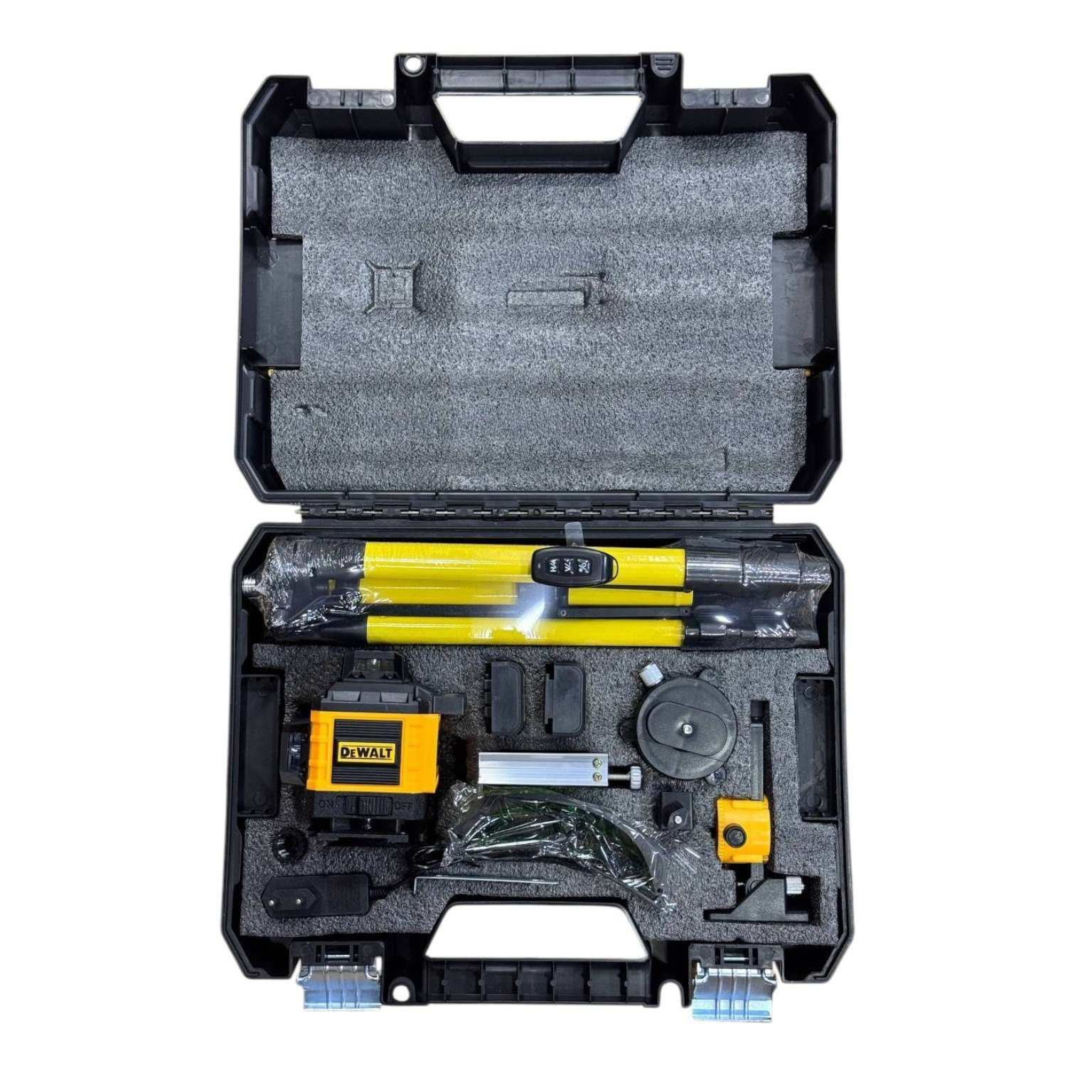 Lazer səviyyə NB 4D-360, 16 şüa, yaşıl şüa, 130 sm dayaqlı