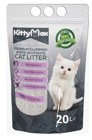 Pişik tualeti üçün doldurucu Kitty Max Lavender, 20 L