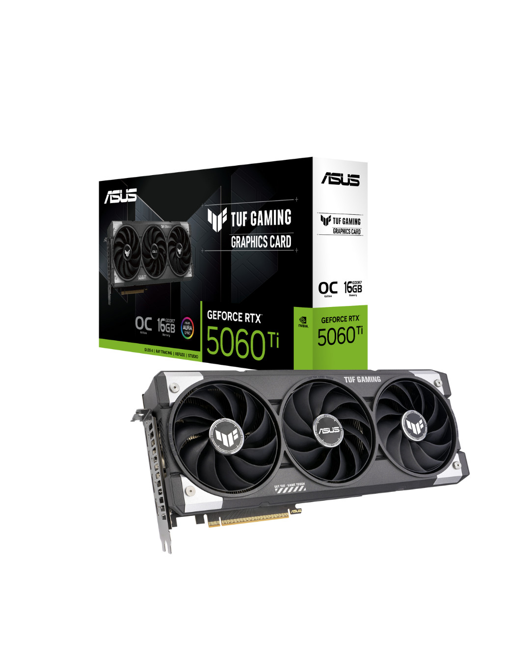 Videokart ASUS TUF Gaming GeForce RTX 5060 Ti 16GB GDDR7