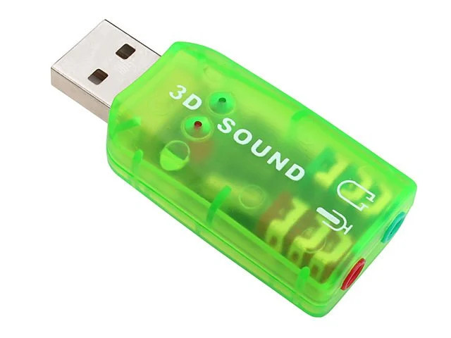 Səs kartı USB 3D Sound 5.1