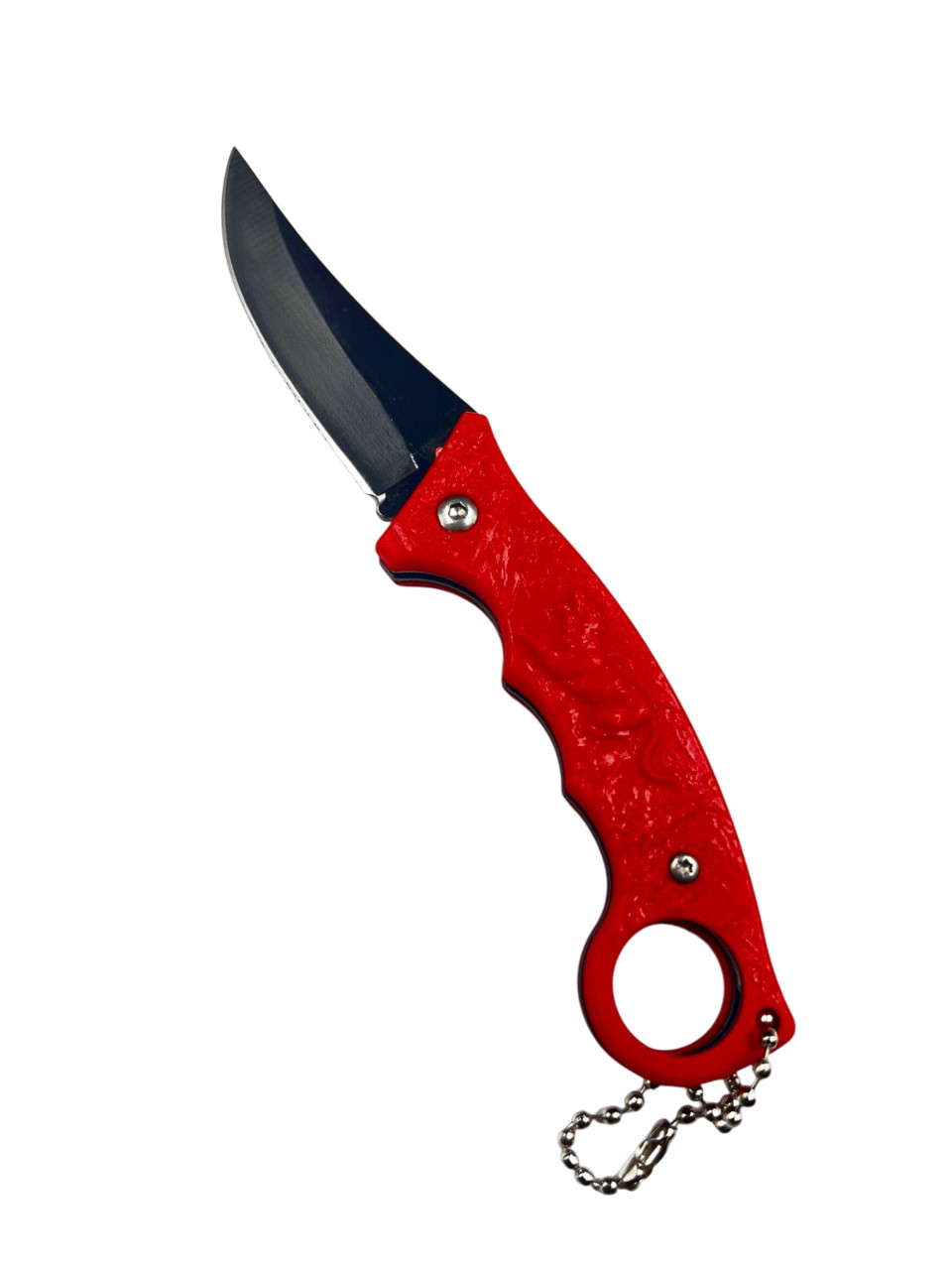 Bıçaq OP-0087, metal, qırmızı