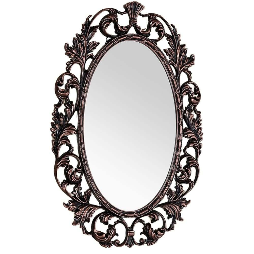 Güzgü dekorativ polad oval 102x70x3 sm Türkiyə (888) - TRUST3721