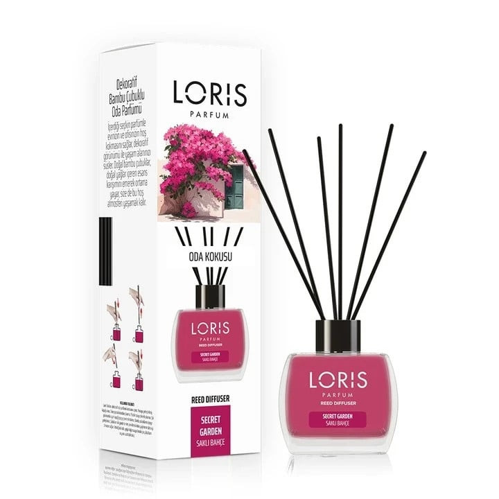 Aromatik diffuzor Loris Secret Garden, 120 ml