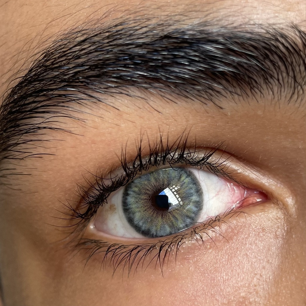 Optik rəngli kontakt linza Urban Layer Cleopatra Sky Blue -0.75/8.7/14.2