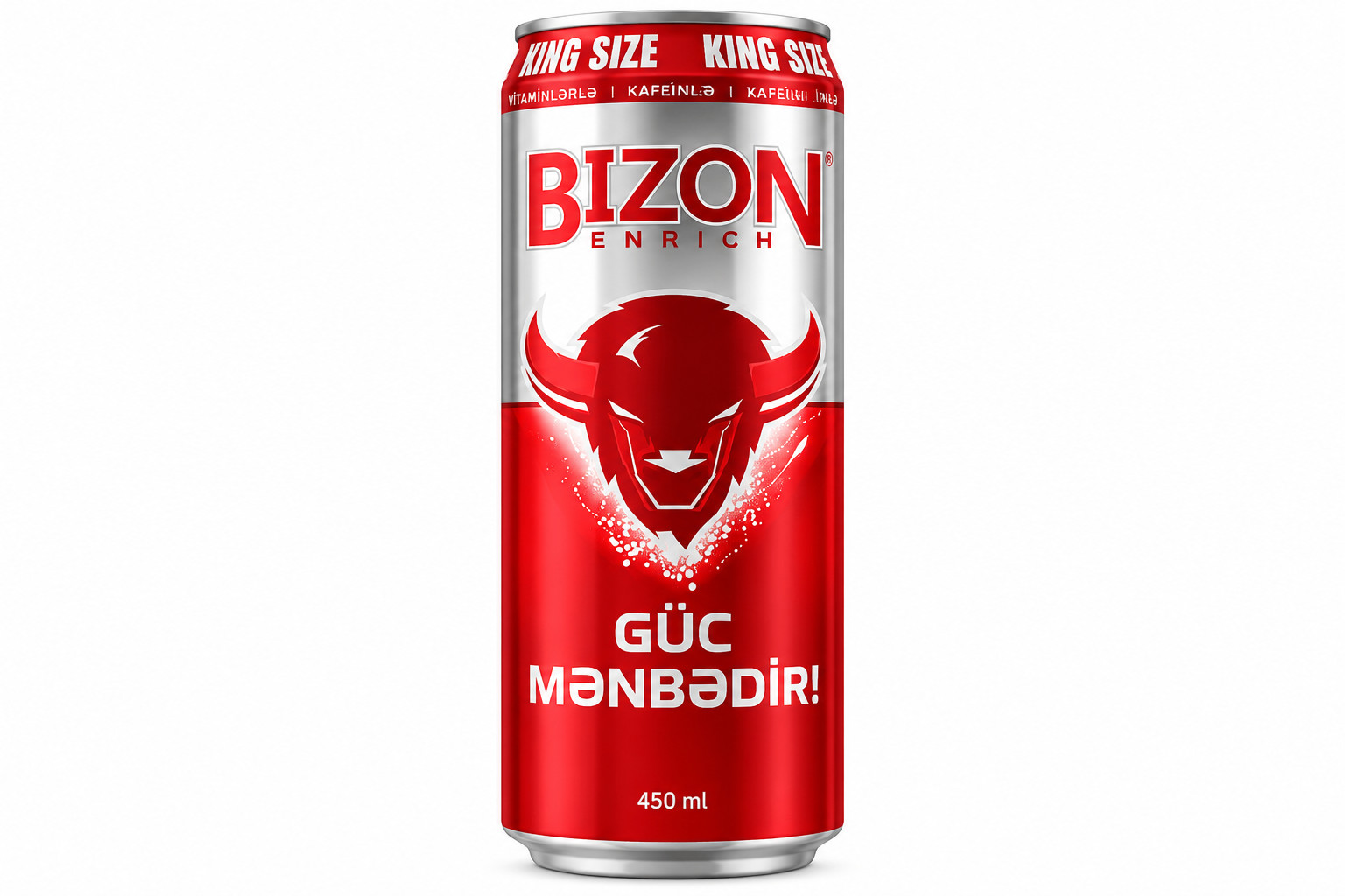 Enerji içkisi Bizon Qırmızı 450 ml