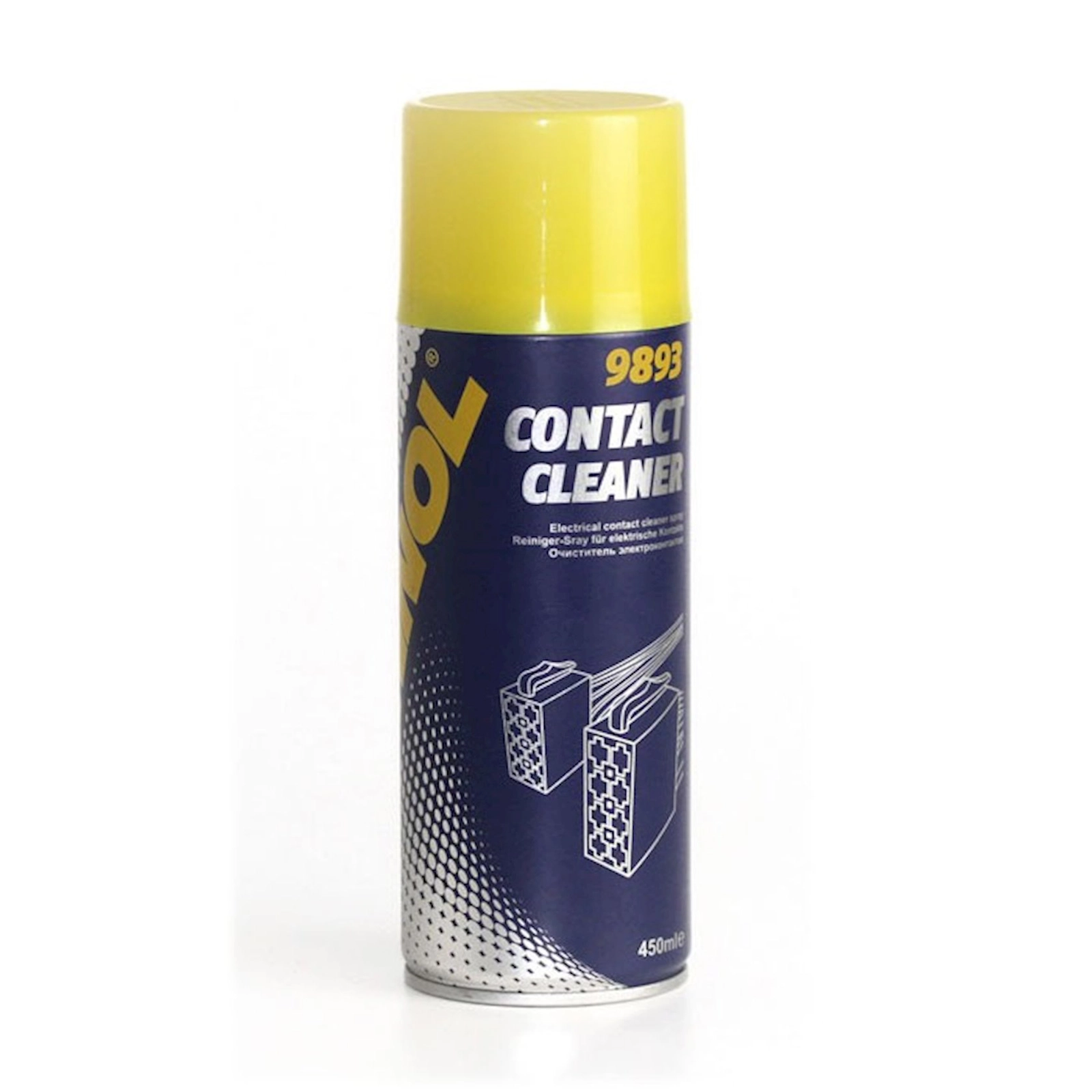 Sürtgü Mannol Contact cleaner, 450 ml