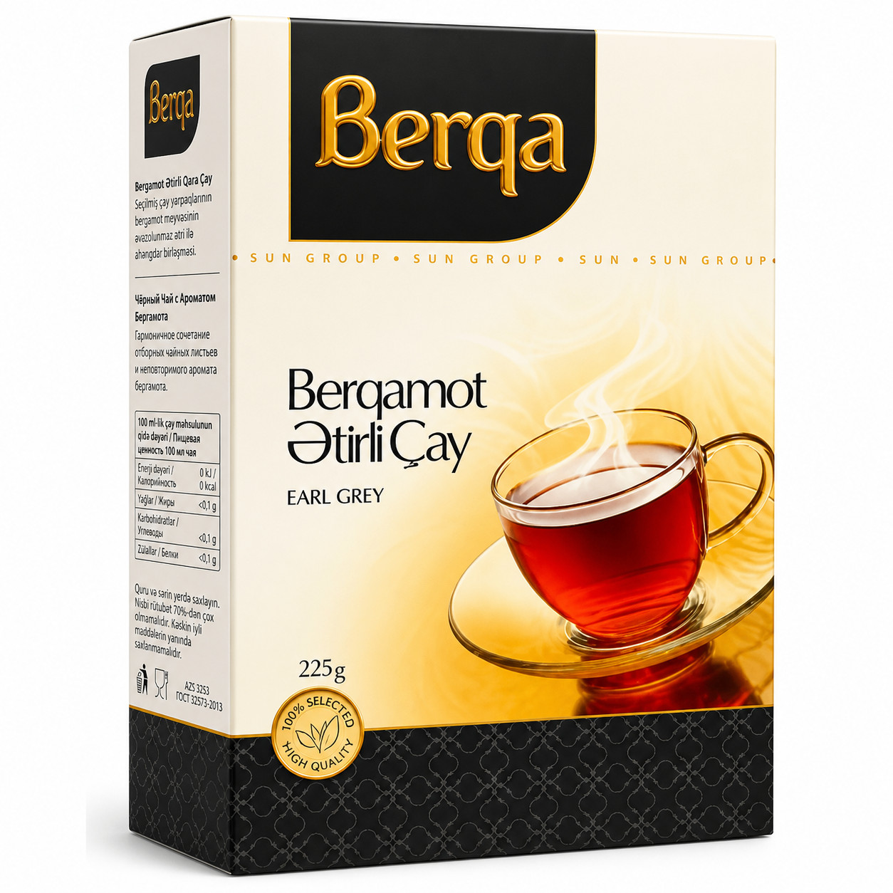 Çay Berqa Berqamot 225 q
