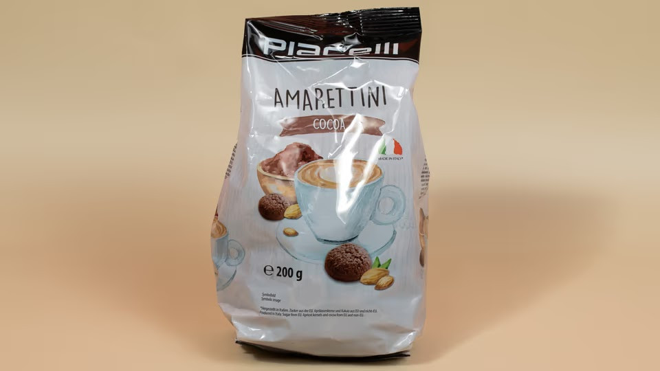 Peçenye Piachelli Amarettini Kakaolu, 200 q, 10 əd