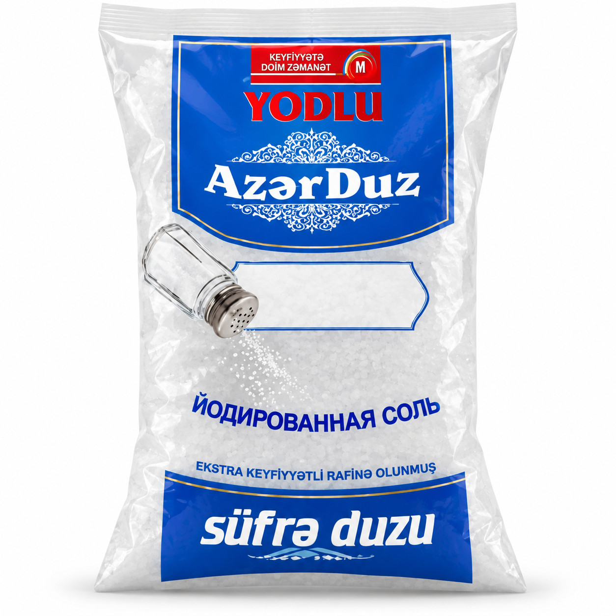 Yodlaşdırılmış duz AzerDuz 1.5 kg