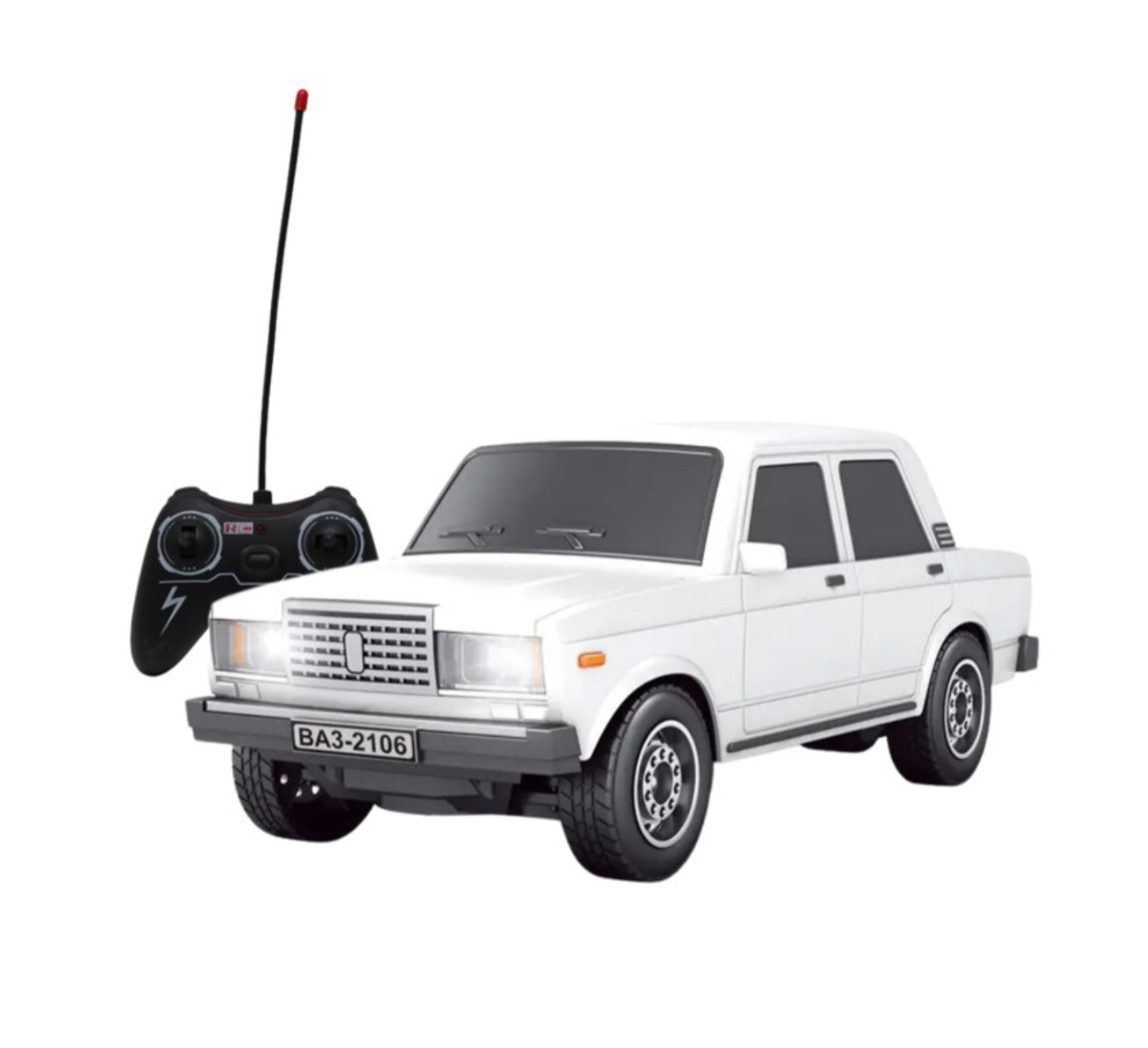 Radio ilə idarə olunan maşın Lada 2107 M3772025-5, ağ