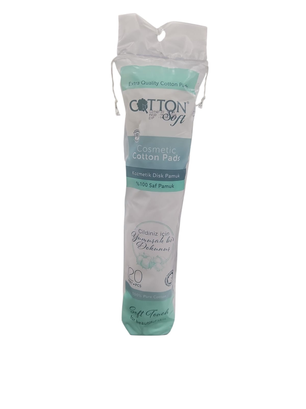 Pambıq diskləri Cotton Soft, 120 əd