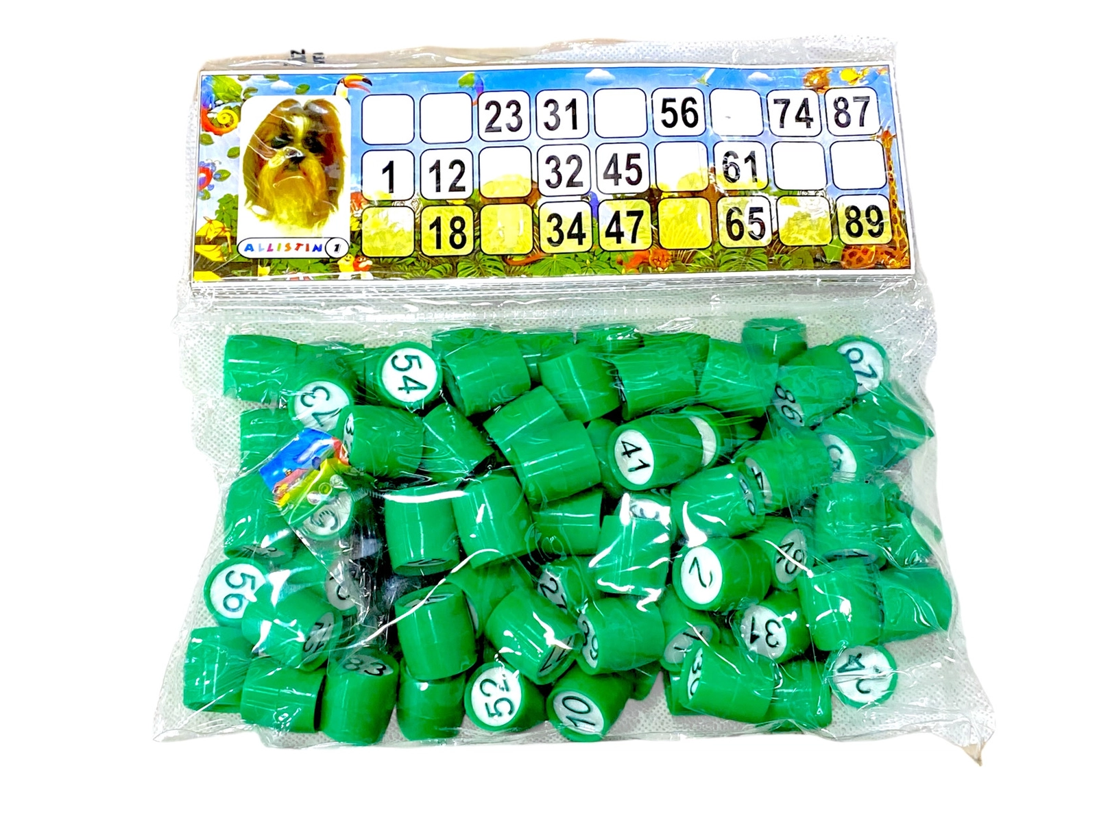 Loto MXM-LT-0150, karton/plastik, yaşıl