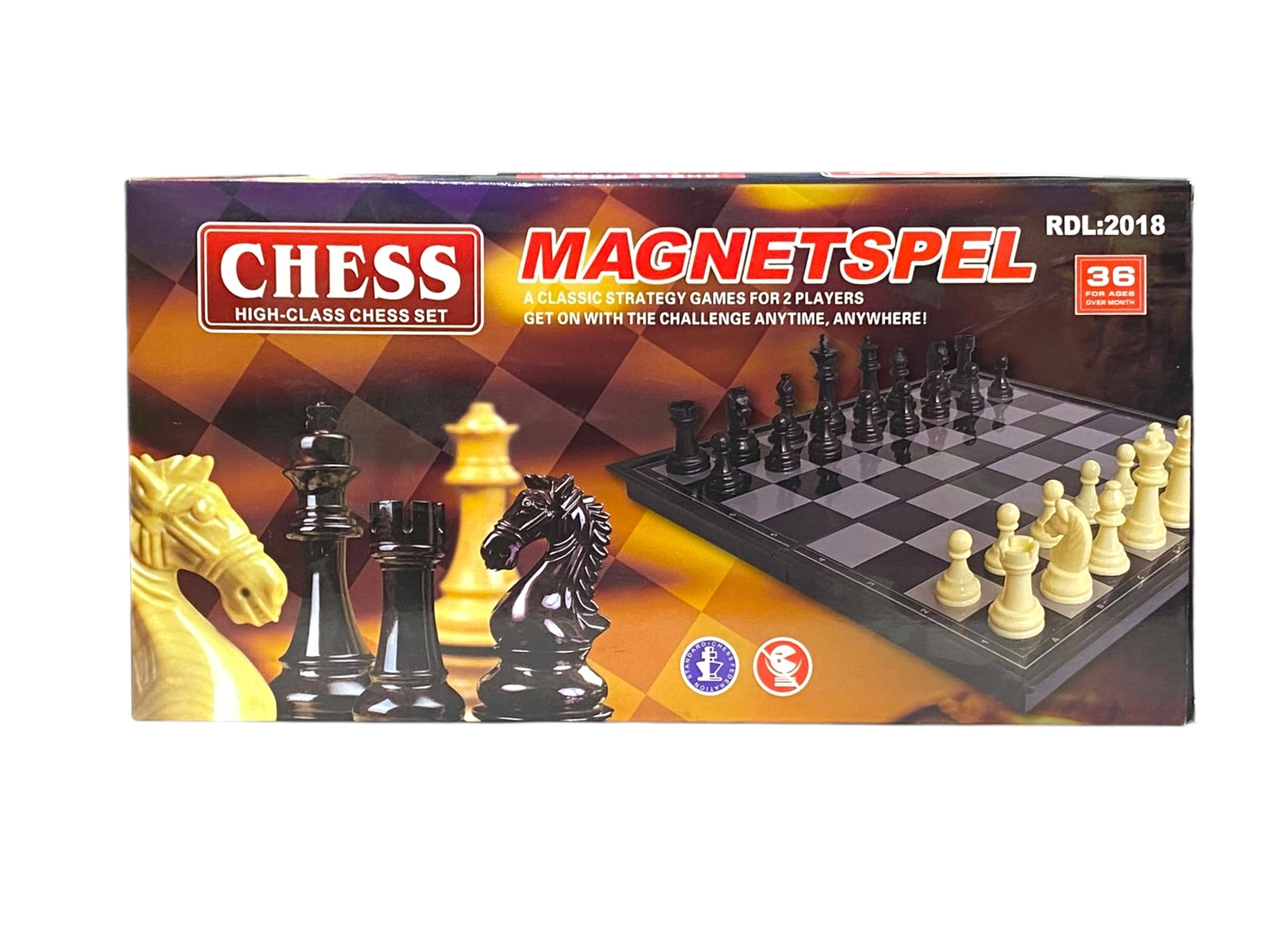 Şahmat Magnetspell RDL-2018, maqnitli