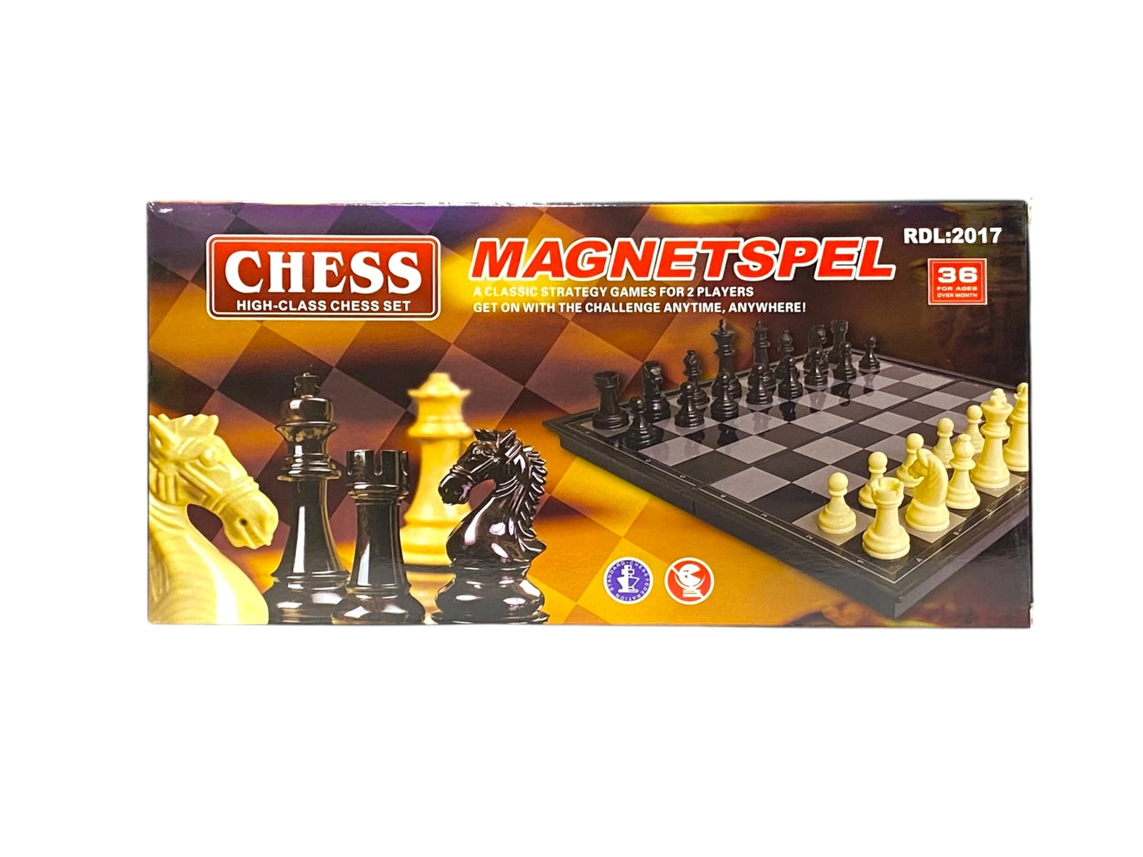 Şahmat Magnetspell RDL-2017, maqnitli
