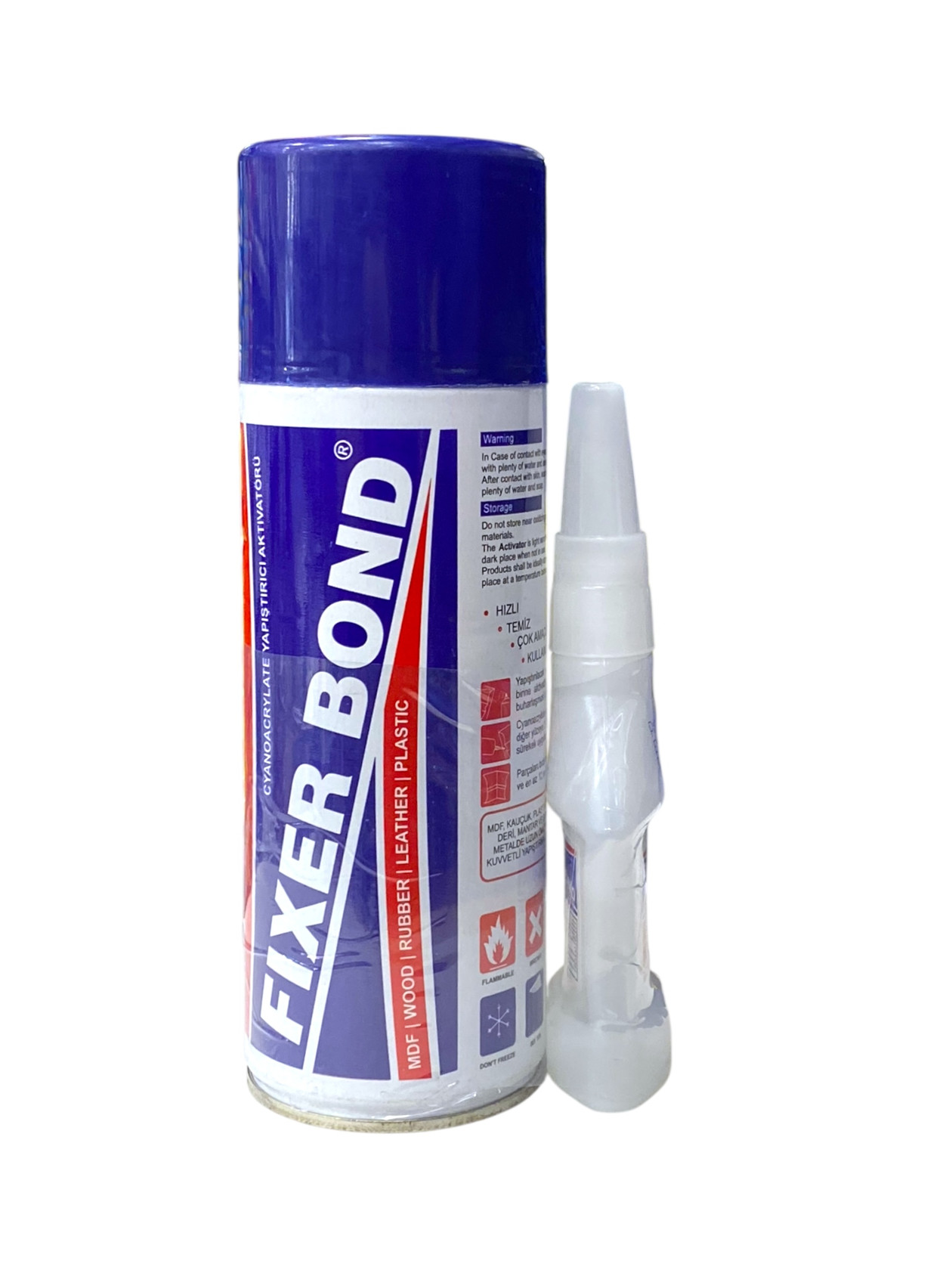 Yapışqan və yapışqan aktivləşdirici dəsti Fixer Bond MXM-0158, 200 ml + 50 ml