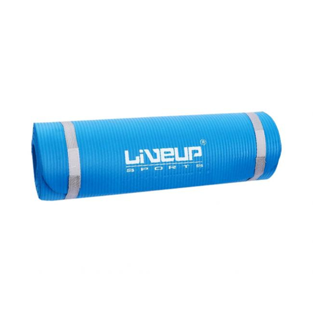 Aerobika üçün mat Liveup LS3257, göy, 180 x 61 sm