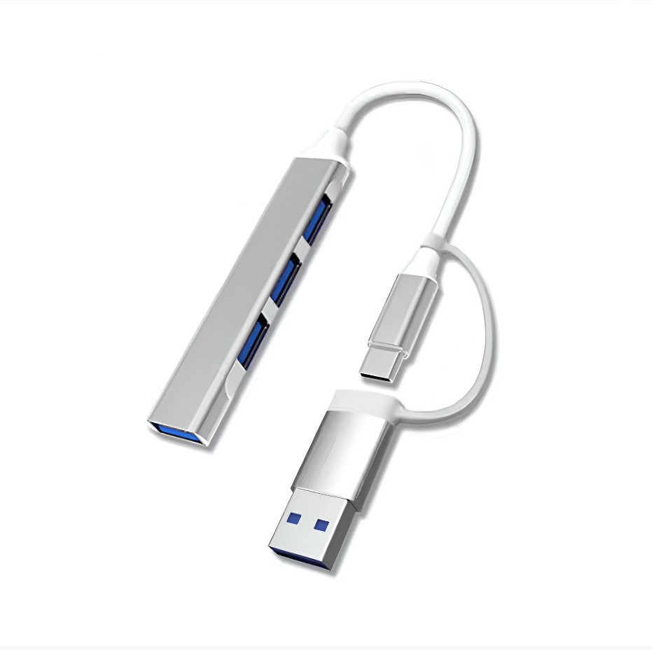 USB HUB 4 in 1 Type C/USB 3.0
