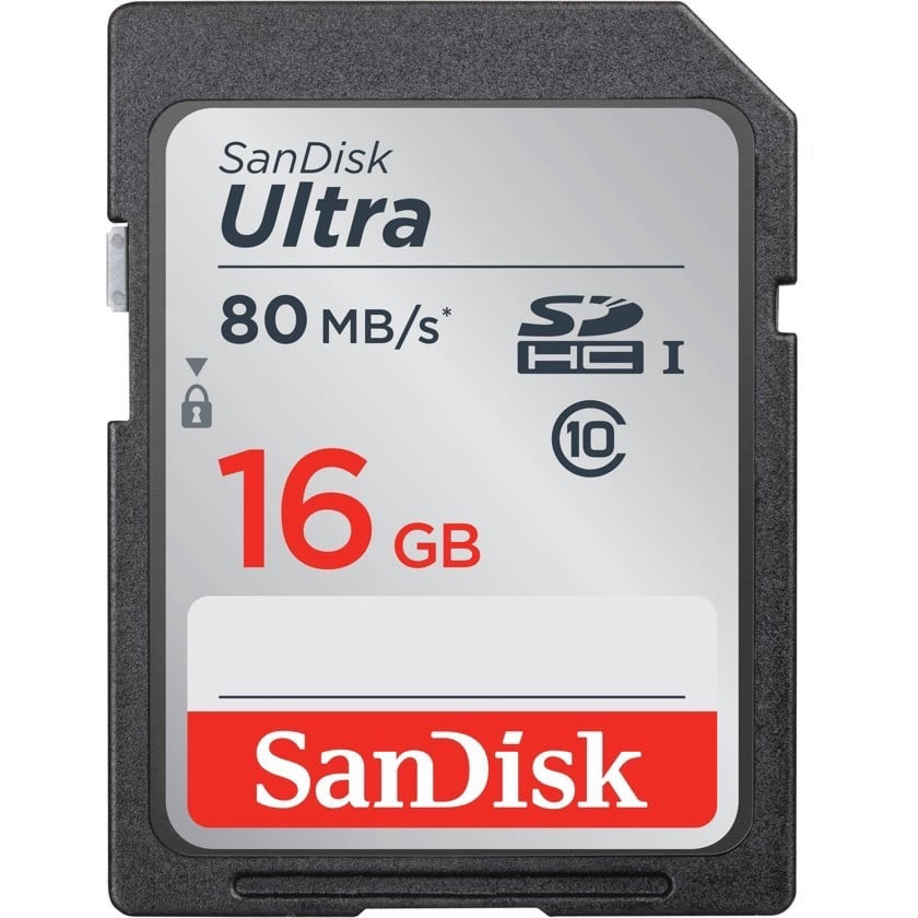 Yaddaş kartı Sandisk Ultra 16GB SDHC UHS-I (Class 10, yüksək sürətli ötürmə, smartfonlar və kameralar üçün uyğundur) - Sandisk_Ultra_16gb_Sdhc_uhs-I_Sdhc