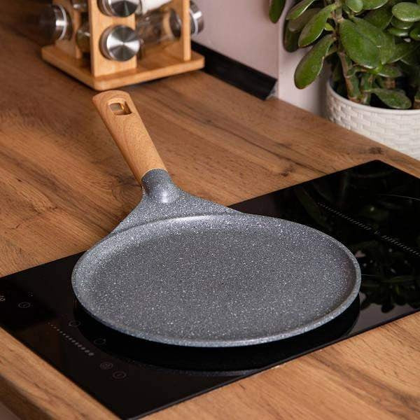 Blin tavası Premium, qara, 22 sm