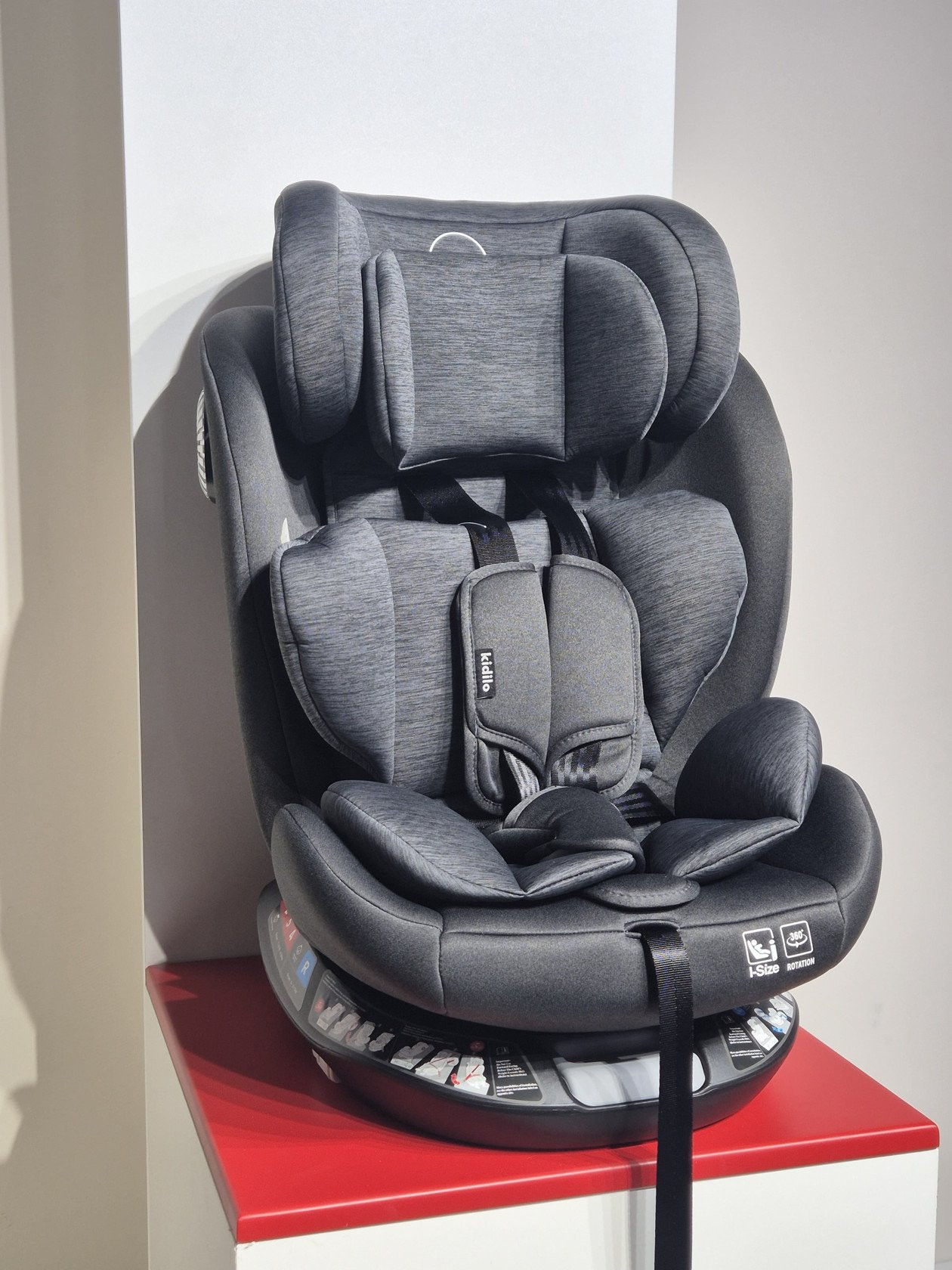 Avtomobil kreslosu Kidilo 308 Pro, boz