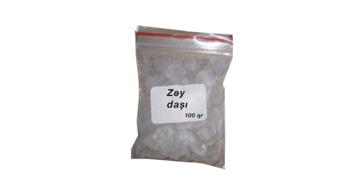 Zəy daşı, 100 q
