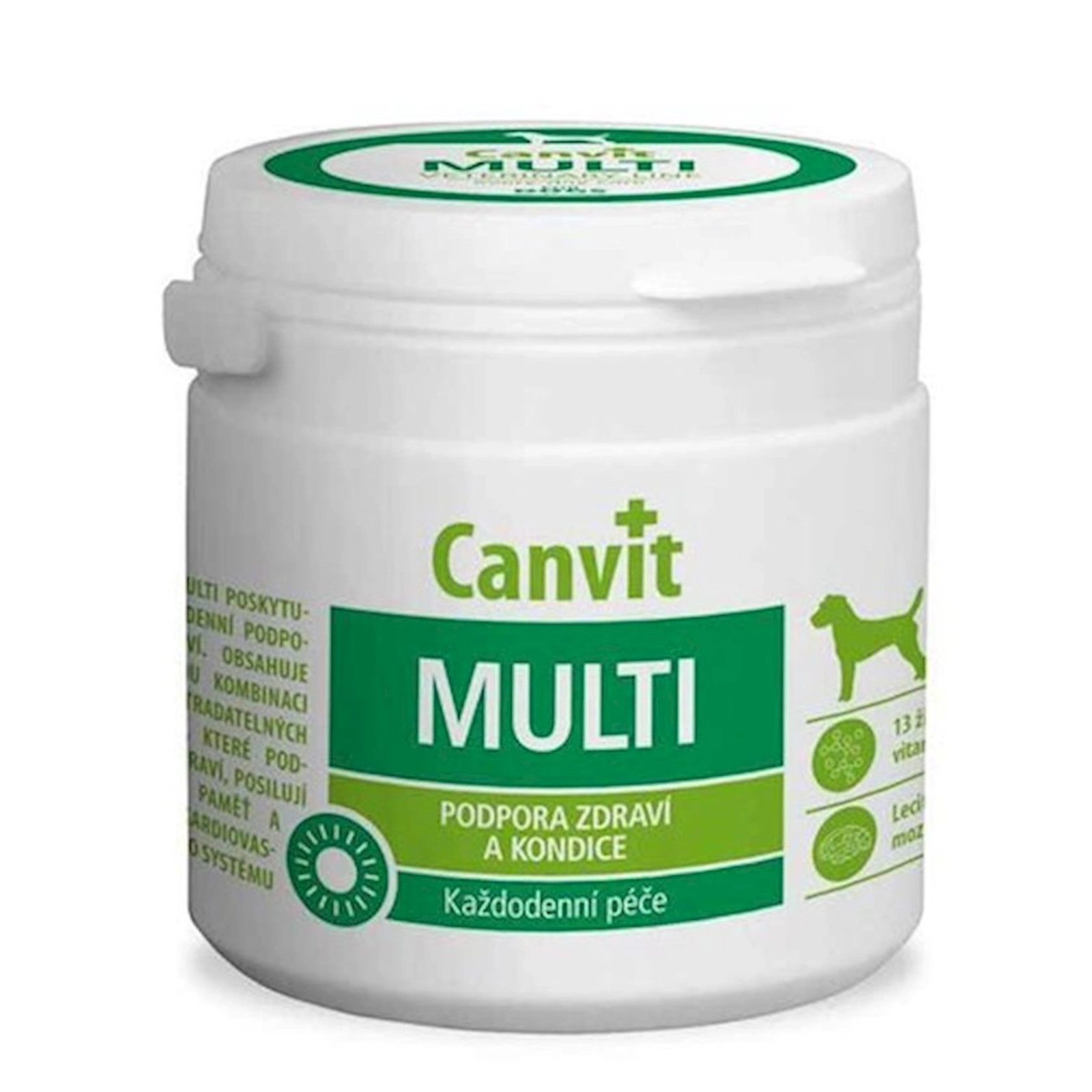 İtlər üçün multivitaminlər Canvit Multi, 100q