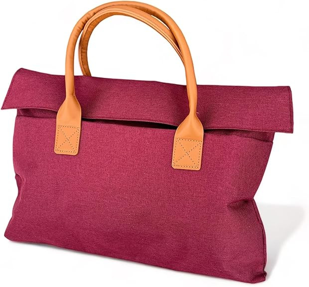 MONİFER Laptop noutbuk çantası deep red sukeçirməyən çoxfunksiyalı