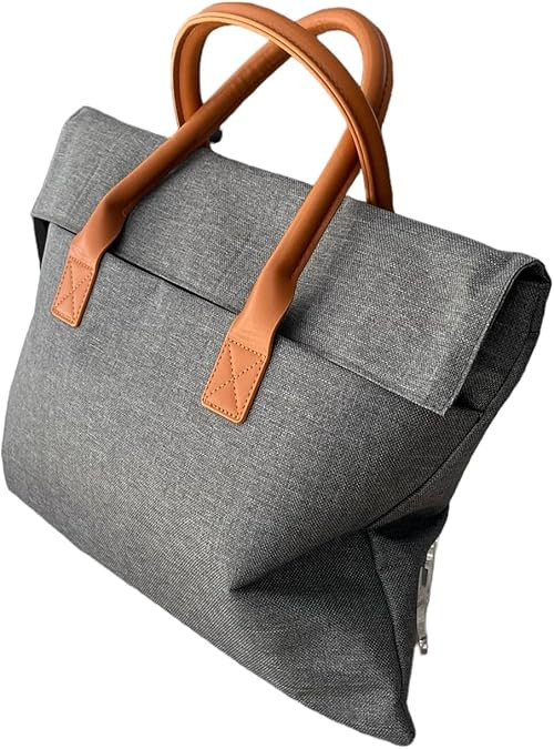 MONİFER Laptop noutbuk çantası gray sukeçirməyən çoxfunksiyalı
