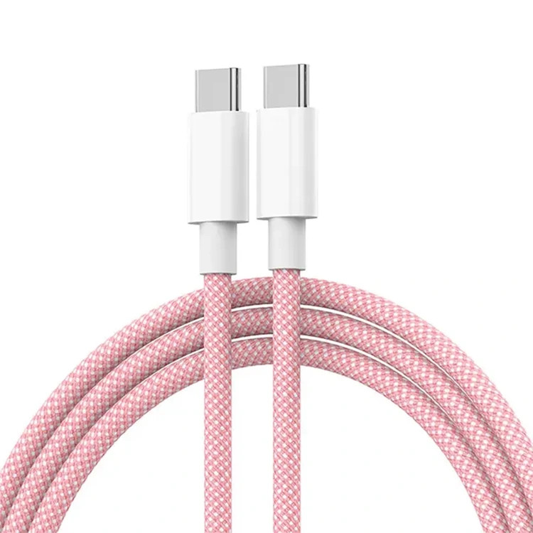 Kabel Type-C to Type-C Pink