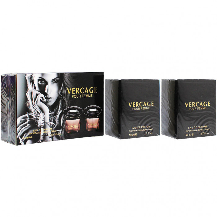 No Brand Pour Femme qadınlar üçün ətir dəsti 2x50 ml