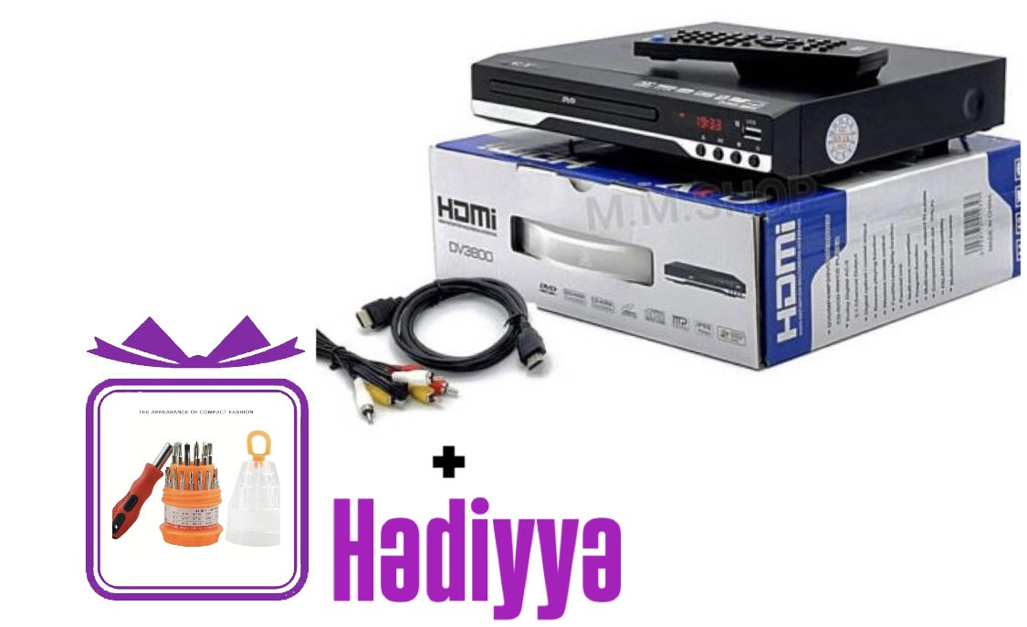 HDMI DV-3800RAX012 + Vint açan Hədiyyə