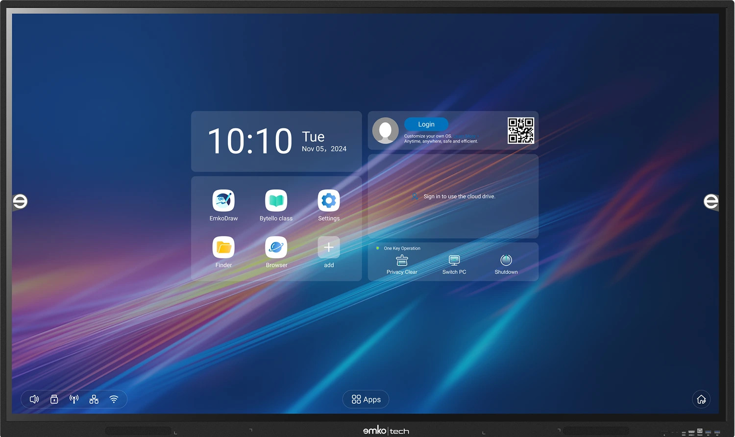 İnteraktiv lövhə EmkoTech Nova 5 65